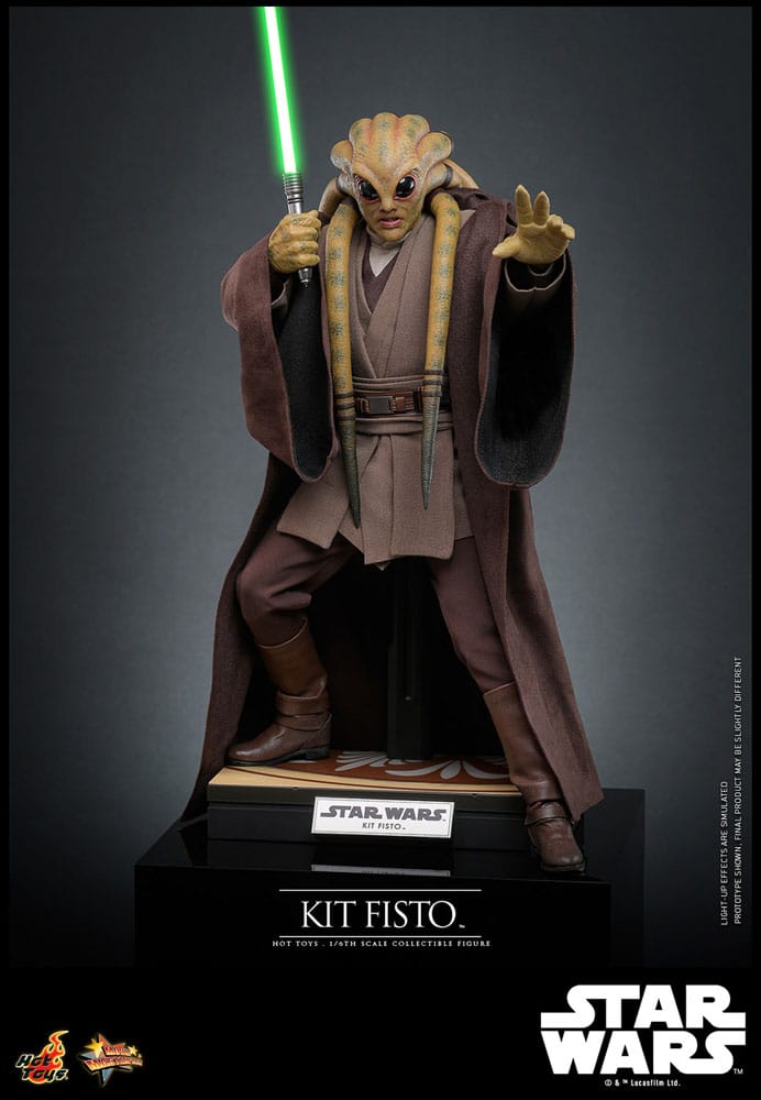 Hot Toys Star Wars Kit Fisto Movie Masterpiece 1/6 Actionfigur