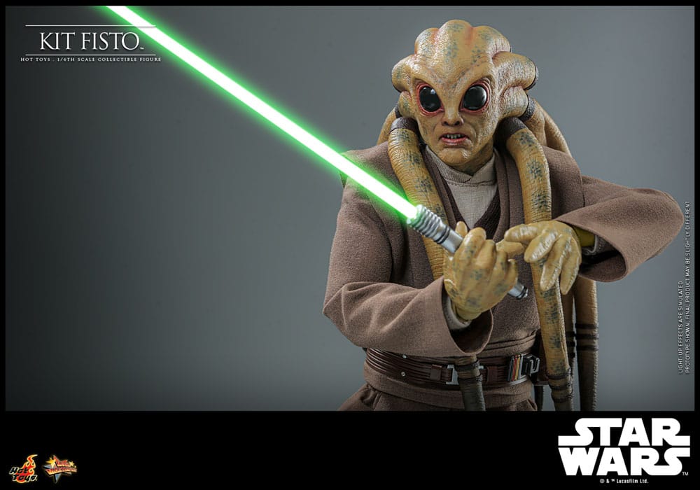 Hot Toys Star Wars Kit Fisto Movie Masterpiece 1/6 Actionfigur
