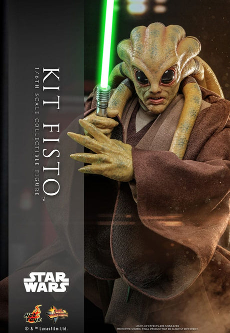 Hot Toys Star Wars Kit Fisto Movie Masterpiece 1/6 Actionfigur
