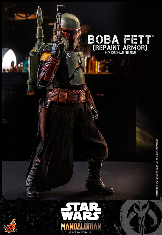 Hot Toys Star Wars Mandalorian Boba Fett Repaint Armor Special Edition 1/6 Actionfigur