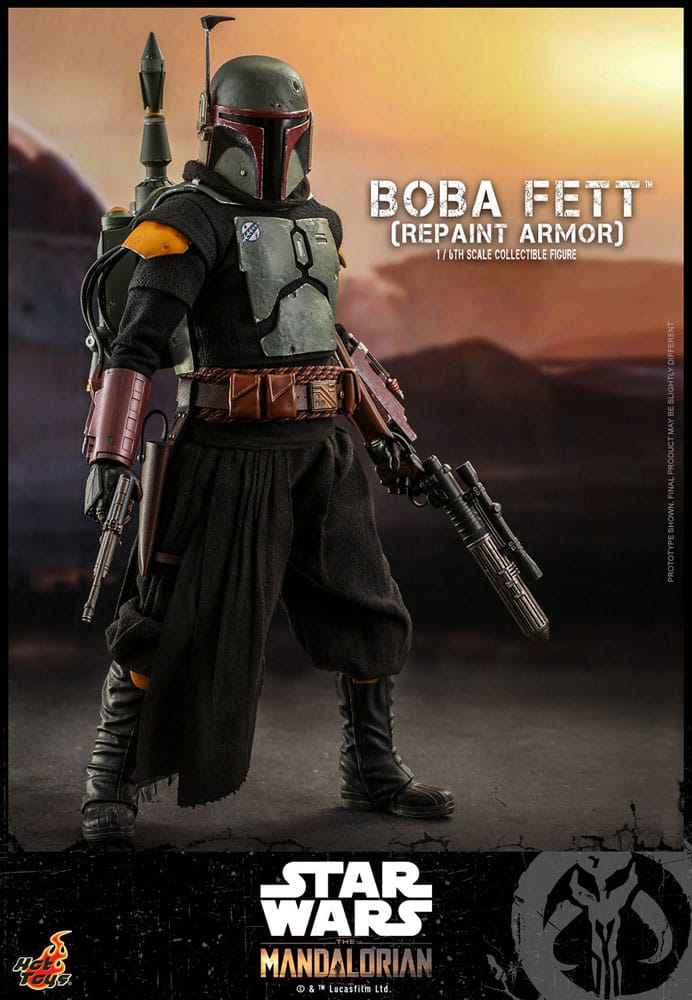 Hot Toys Star Wars Mandalorian Boba Fett Repaint Armor Special Edition 1/6 Actionfigur