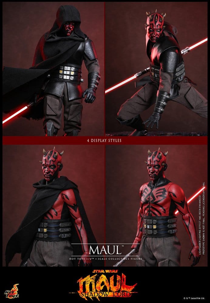 Hot Toys Star Wars Maul Shadow Lord Television Masterpiece 1/6 Actionfigur
