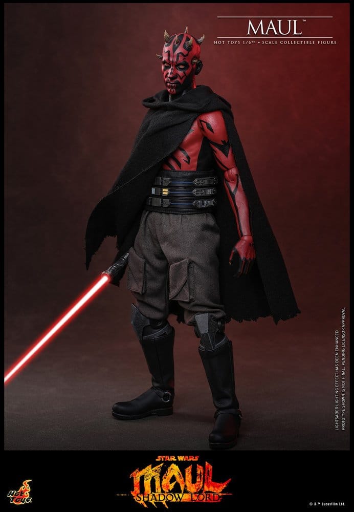 Hot Toys Star Wars Maul Shadow Lord Television Masterpiece 1/6 Actionfigur
