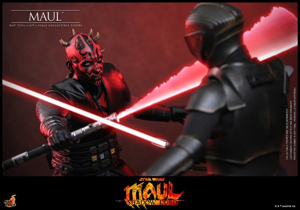 Hot Toys Star Wars Maul Shadow Lord Television Masterpiece 1/6 Actionfigur
