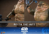 Hot Toys Star Wars Movie Masterpiece Actionfigur 1/6 Rotta The Hutt 32 cm