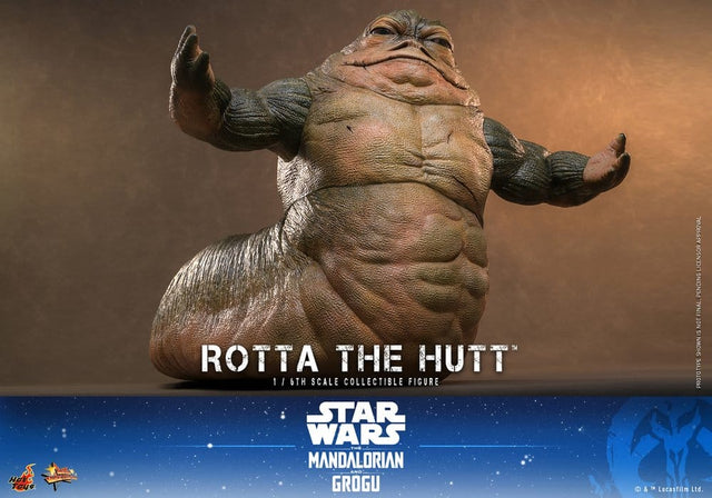 Hot Toys Star Wars Movie Masterpiece Actionfigur 1/6 Rotta The Hutt 32 cm