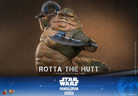 Hot Toys Star Wars Movie Masterpiece Actionfigur 1/6 Rotta The Hutt 32 cm