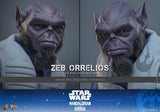 Hot Toys Star Wars Movie Masterpiece Actionfigur 1/6 Zeb Orrelios 33 cm