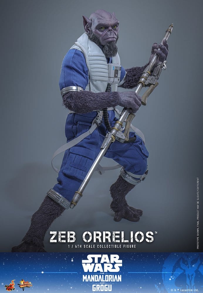 Hot Toys Star Wars Movie Masterpiece Actionfigur 1/6 Zeb Orrelios 33 cm
