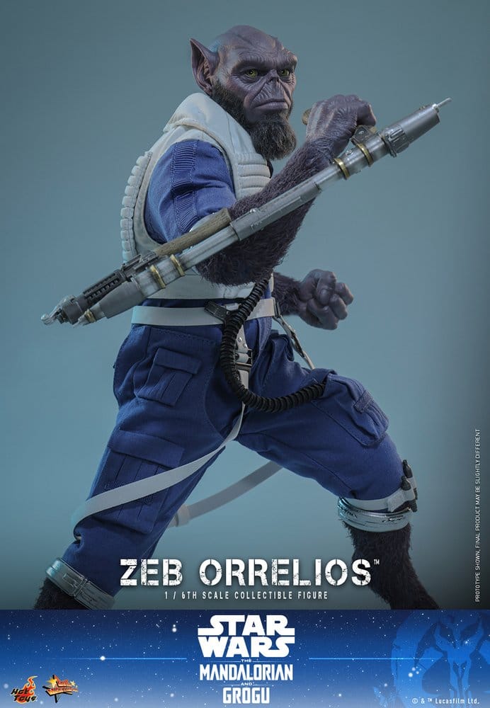 Hot Toys Star Wars Movie Masterpiece Actionfigur 1/6 Zeb Orrelios 33 cm