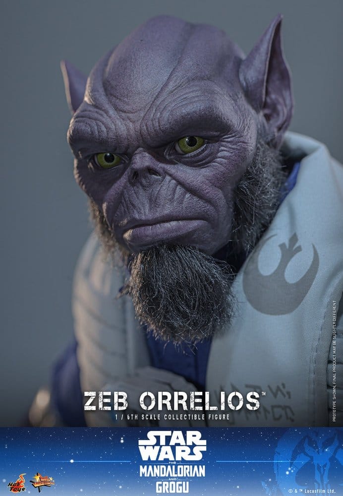 Hot Toys Star Wars Movie Masterpiece Actionfigur 1/6 Zeb Orrelios 33 cm