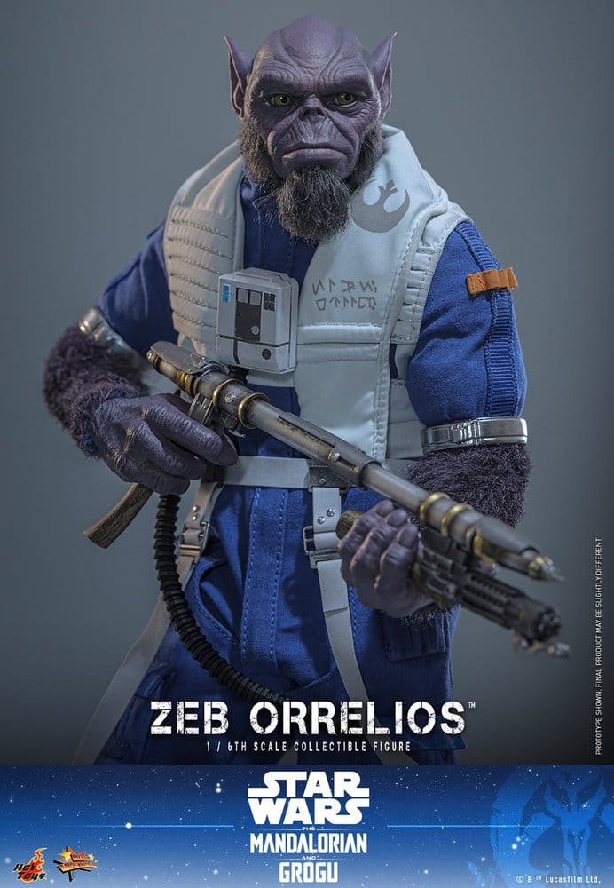 Hot Toys Star Wars Movie Masterpiece Actionfigur 1/6 Zeb Orrelios 33 cm