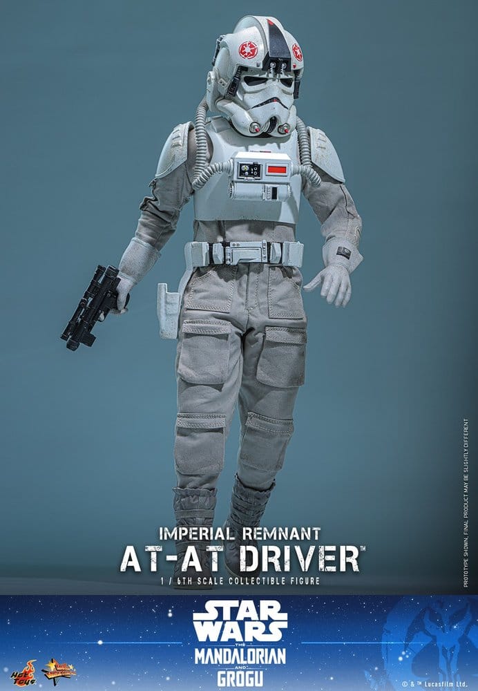 Hot Toys Star Wars Movie Masterpiece Imperial Remnant AT-AT Driver 1/6 Actionfigur