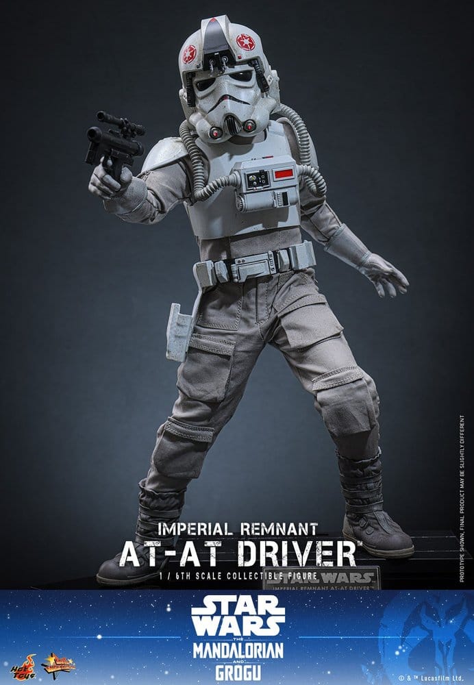 Hot Toys Star Wars Movie Masterpiece Imperial Remnant AT-AT Driver 1/6 Actionfigur