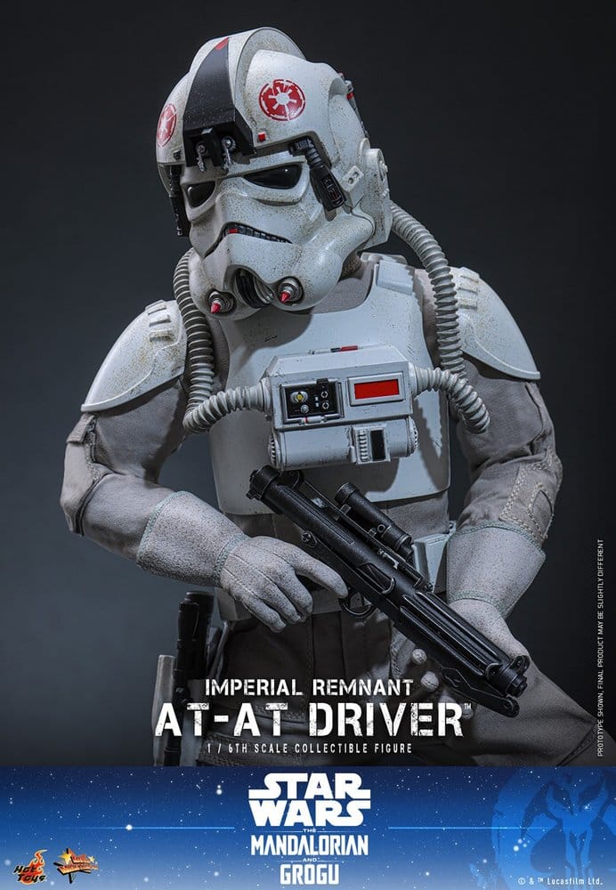 Hot Toys Star Wars Movie Masterpiece Imperial Remnant AT-AT Driver 1/6 Actionfigur