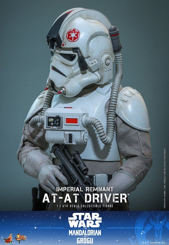Hot Toys Star Wars Movie Masterpiece Imperial Remnant AT-AT Driver 1/6 Actionfigur