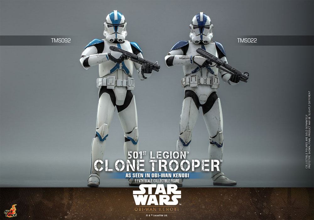 Hot Toys Star Wars Obi-Wan Kenobi 501st Legion Clone Trooper 1/6 Actionfigur