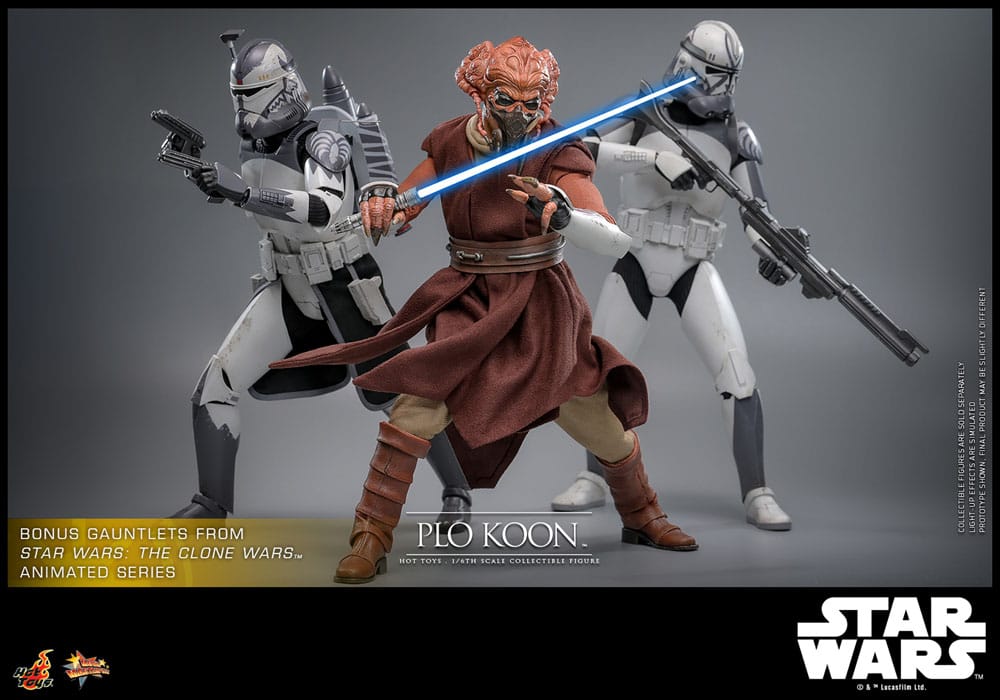 Hot Toys Star Wars Plo Koon 1/6 Actionfigur
