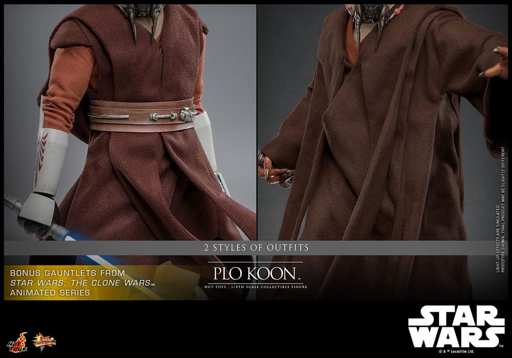 Hot Toys Star Wars Plo Koon 1/6 Actionfigur