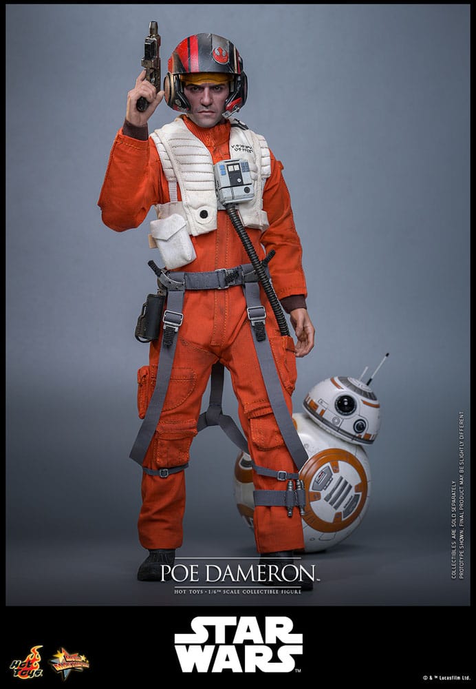 Hot Toys Star Wars Poe Dameron 1/6 Actionfigur