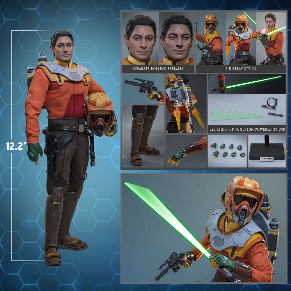 Hot Toys Star Wars Rebels Ezra Bridger 1/6 Actionfigur