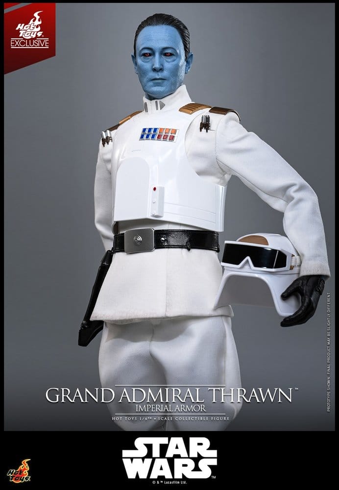 Hot Toys Star Wars Rebels Grand Admiral Thrawn (Imperial Armor) Hot Toys Exclusive 1/6 Actionfigur