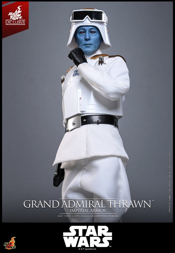 Hot Toys Star Wars Rebels Grand Admiral Thrawn (Imperial Armor) Hot Toys Exclusive 1/6 Actionfigur
