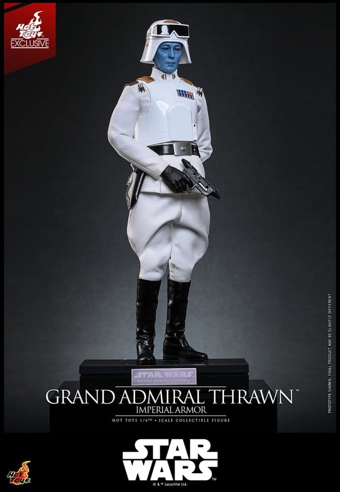 Hot Toys Star Wars Rebels Grand Admiral Thrawn (Imperial Armor) Hot Toys Exclusive 1/6 Actionfigur