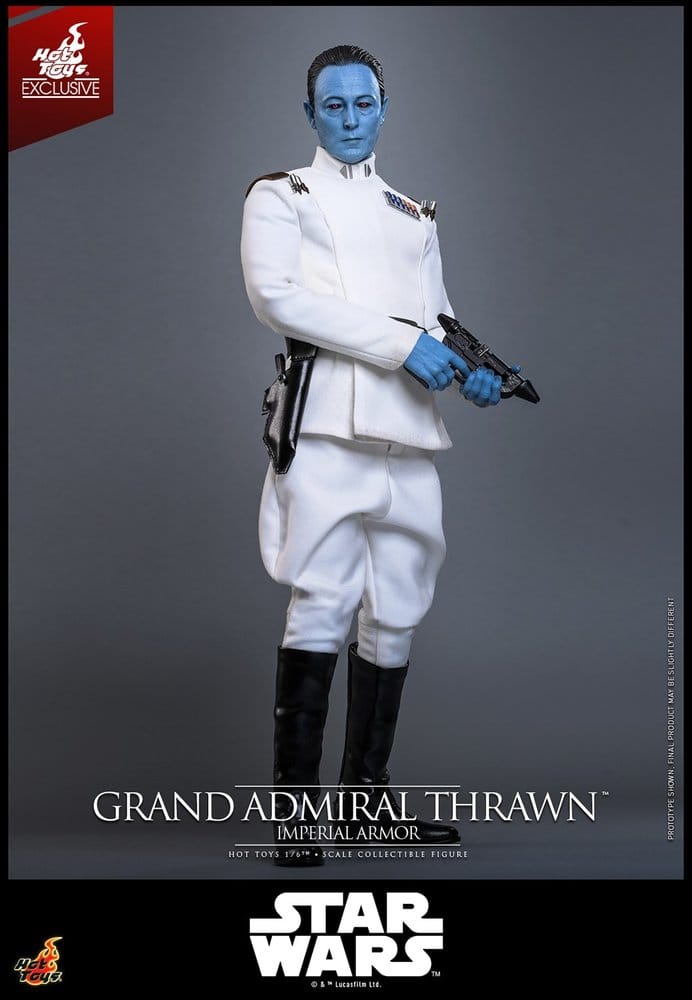 Hot Toys Star Wars Rebels Grand Admiral Thrawn (Imperial Armor) Hot Toys Exclusive 1/6 Actionfigur