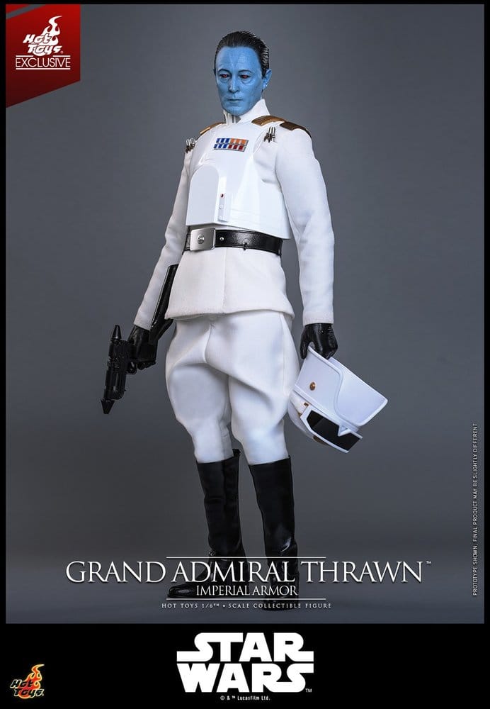 Hot Toys Star Wars Rebels Grand Admiral Thrawn (Imperial Armor) Hot Toys Exclusive 1/6 Actionfigur