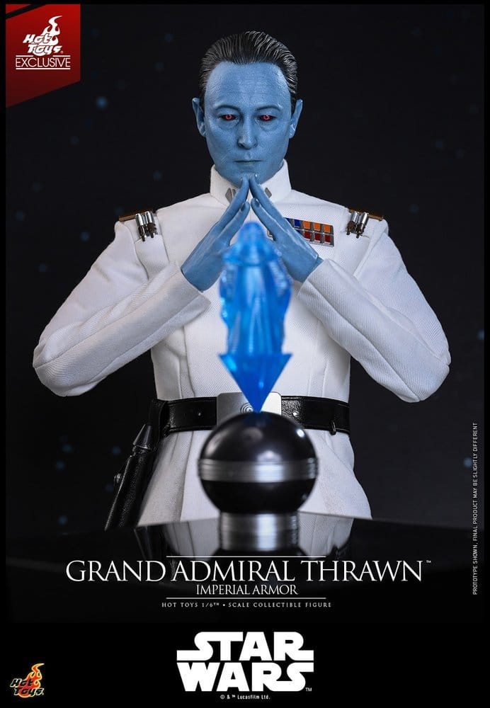 Hot Toys Star Wars Rebels Grand Admiral Thrawn (Imperial Armor) Hot Toys Exclusive 1/6 Actionfigur