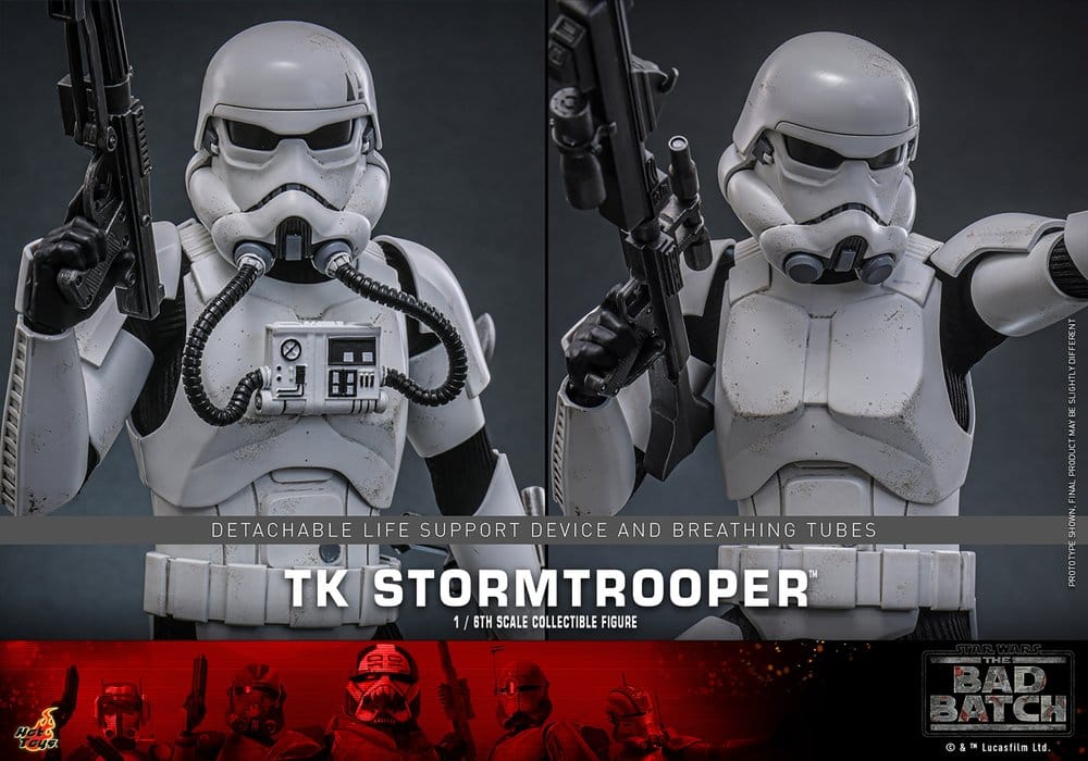 Hot Toys Star Wars The Bad Batch TK Stormtrooper 1/6 Actionfigur
