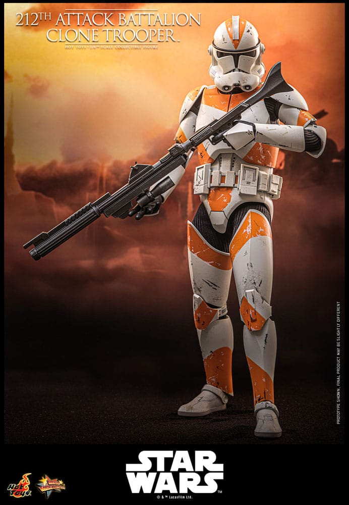 Hot Toys Star Wars The Clone Wars 212th Attack Battalion Clone Trooper Deluxe Version 1/6 Actionfigur