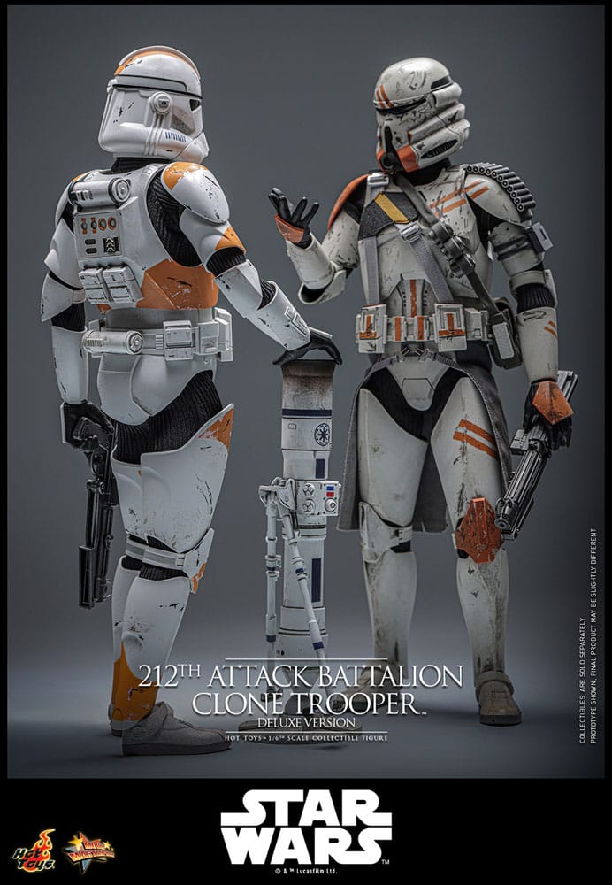 Hot Toys Star Wars The Clone Wars 212th Attack Battalion Clone Trooper Deluxe Version 1/6 Actionfigur