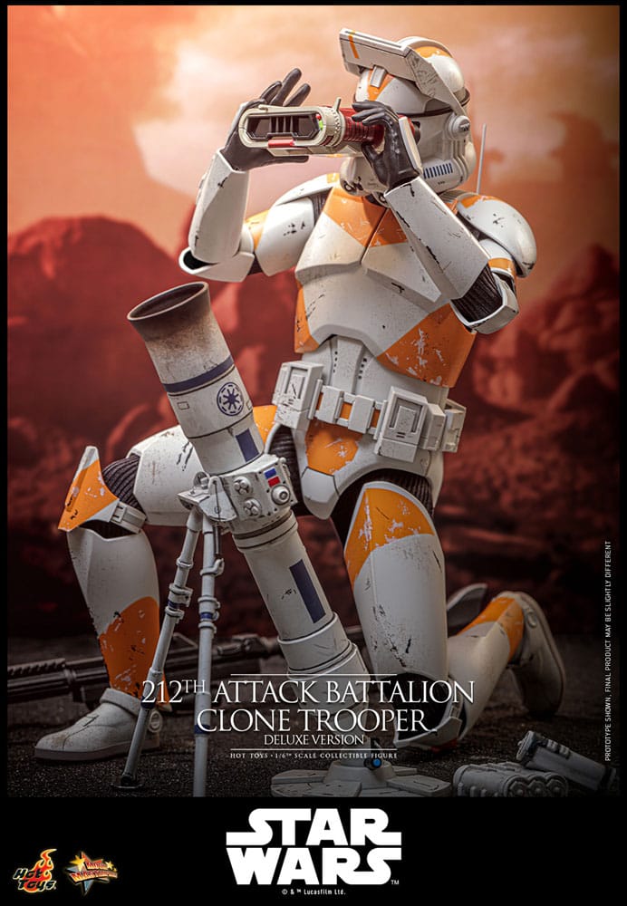 Hot Toys Star Wars The Clone Wars 212th Attack Battalion Clone Trooper Deluxe Version 1/6 Actionfigur