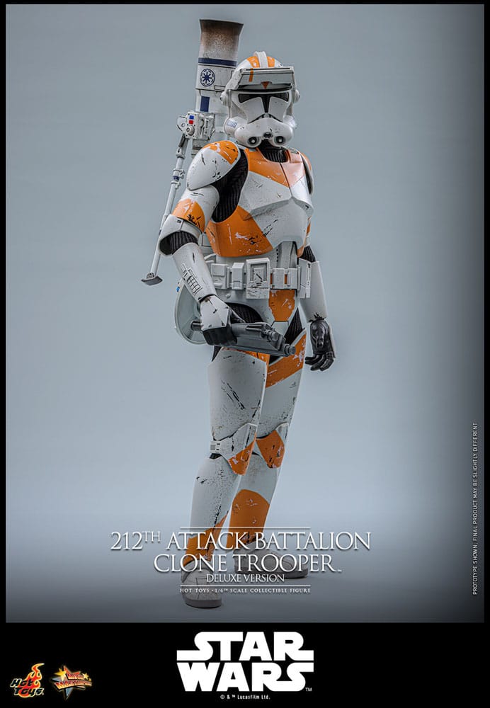Hot Toys Star Wars The Clone Wars 212th Attack Battalion Clone Trooper Deluxe Version 1/6 Actionfigur