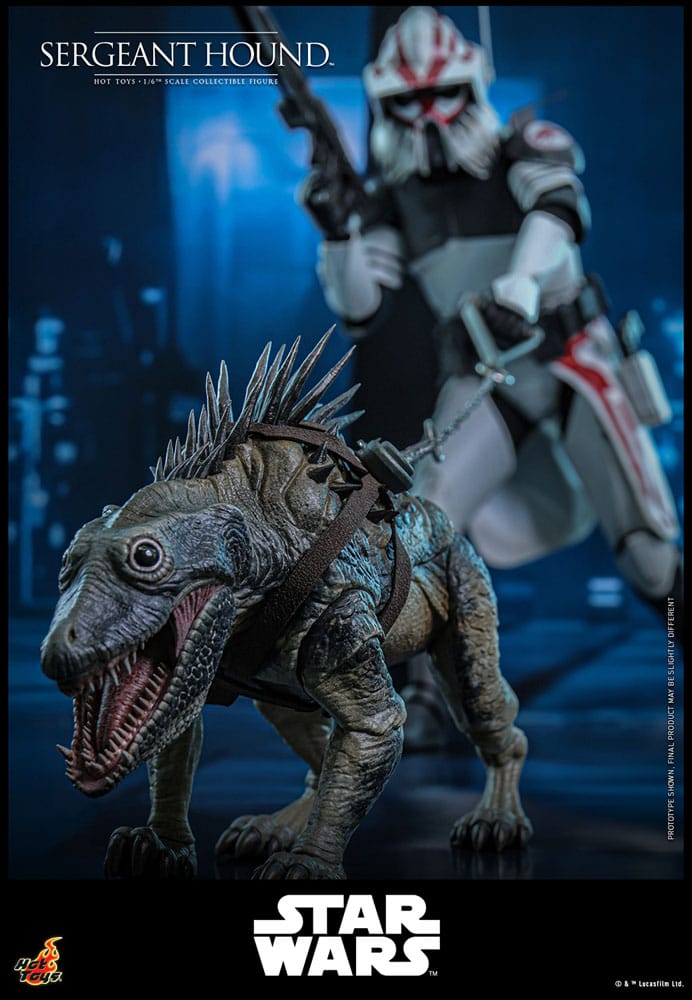 Hot Toys Star Wars: The Clone Wars Actionfigur 1/6 Sergeant Hound 30 cm