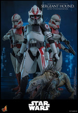 Hot Toys Star Wars: The Clone Wars Actionfigur 1/6 Sergeant Hound 30 cm