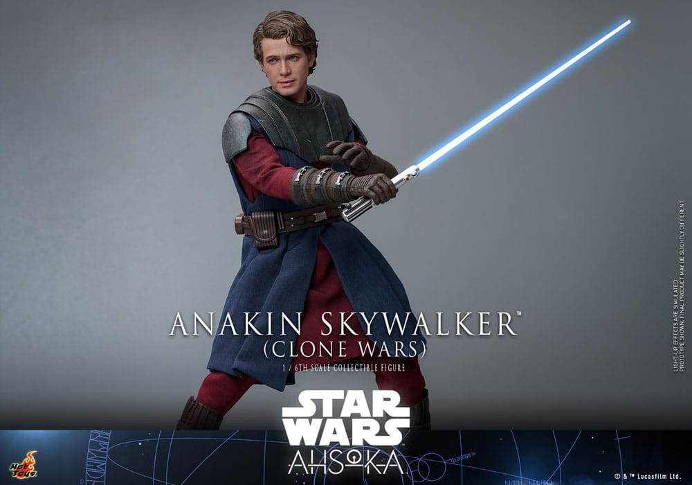 Hot Toys Star Wars The Clone Wars Anakin Skywalker 1/6 Actionfigur