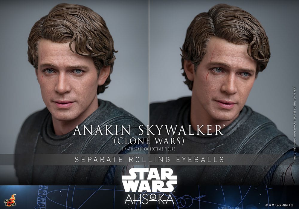 Hot Toys Star Wars The Clone Wars Anakin Skywalker 1/6 Actionfigur