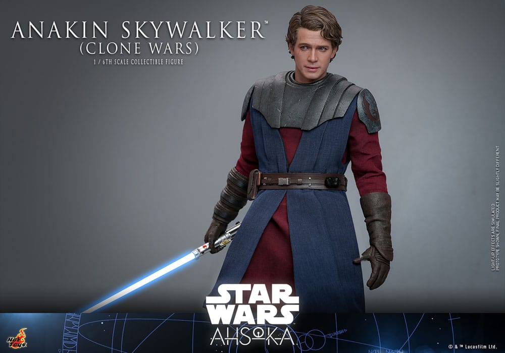Hot Toys Star Wars The Clone Wars Anakin Skywalker 1/6 Actionfigur