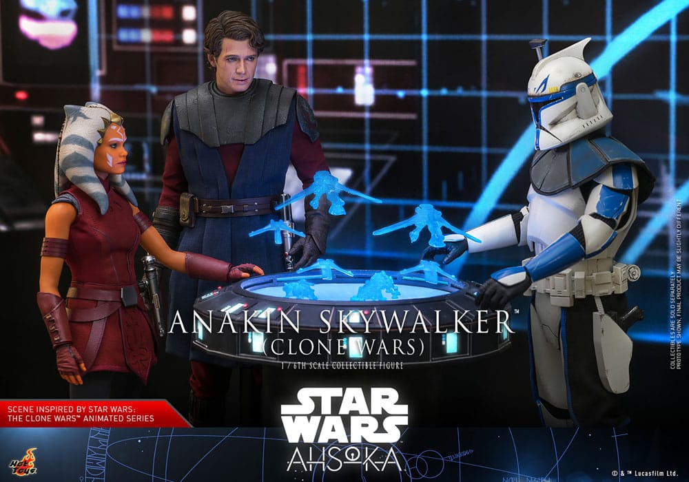 Hot Toys Star Wars The Clone Wars Anakin Skywalker 1/6 Actionfigur