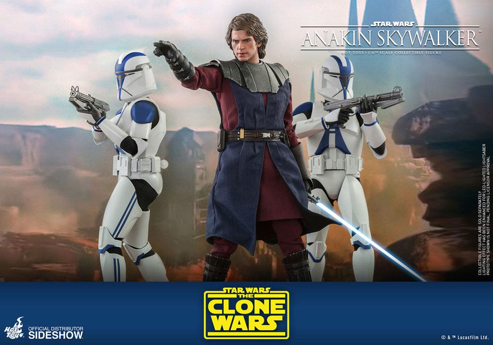 Hot Toys Star Wars The Clone Wars Anakin Skywalker Exklusive 1/6 Actionfigur