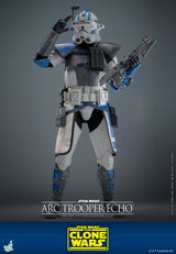 Hot Toys Star Wars The Clone Wars Arc Trooper Echo 1/6 Actionfigur