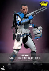 Hot Toys Star Wars The Clone Wars Arc Trooper Echo 1/6 Actionfigur