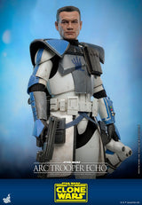 Hot Toys Star Wars The Clone Wars Arc Trooper Echo 1/6 Actionfigur