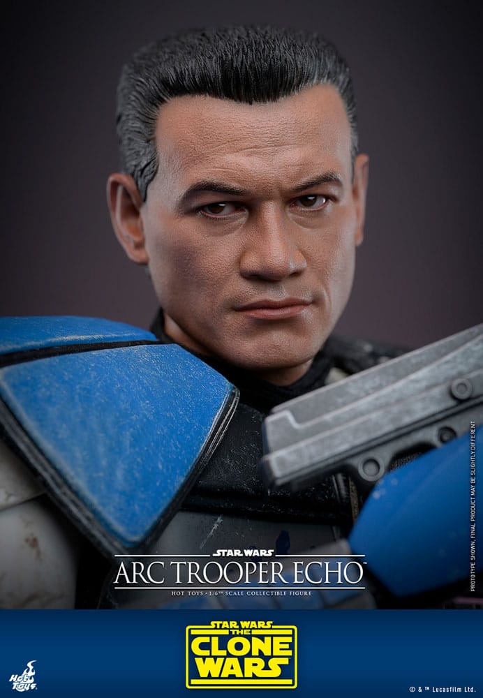 Hot Toys Star Wars The Clone Wars Arc Trooper Echo 1/6 Actionfigur
