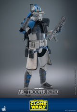 Hot Toys Star Wars The Clone Wars Arc Trooper Echo 1/6 Actionfigur