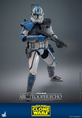 Hot Toys Star Wars The Clone Wars Arc Trooper Echo 1/6 Actionfigur