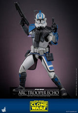 Hot Toys Star Wars The Clone Wars Arc Trooper Echo 1/6 Actionfigur